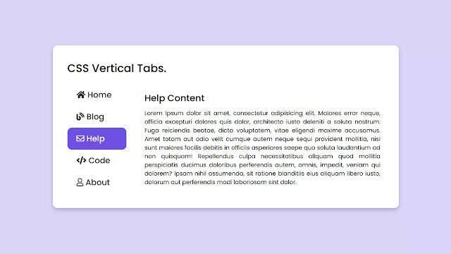 Tab Design using HTML & CSS Tab Design using HTML & CSS