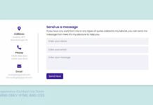 Responsive Contact Us Form in HTML and CSS | Free Code Responsive Contact Us Form in HTML and CSS | Free Code