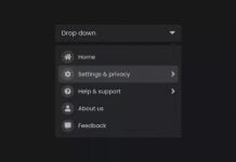 Advanced Drop-down Menu using HTML CSS & JavaScript Advanced Drop-down Menu Animation like Facebook using HTML CSS & JavaScript