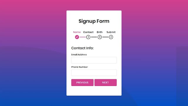 Multi-Step Registration From Multi-Step Registration From