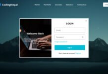 Create Website with Login & Registration Form in HTML CSS and JavaScript Create Website with Login & Registration Form in HTML CSS and JavaScript